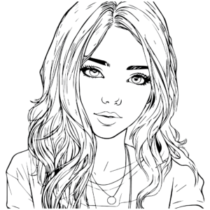 Teenage girls coloring pages printable for free download