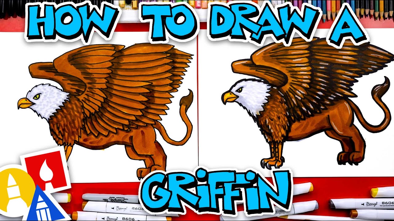 How to draw a griffin