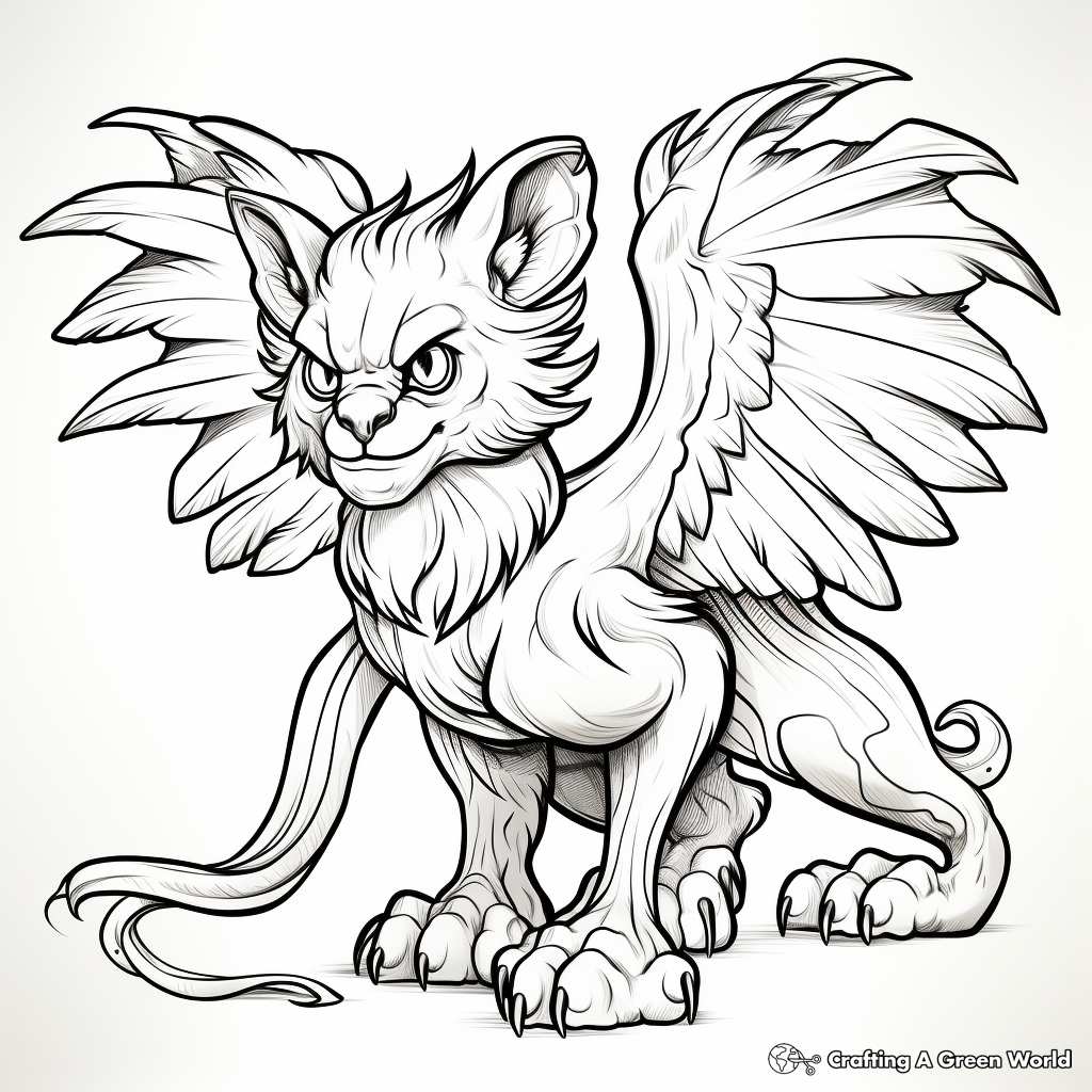 Magical coloring pages