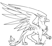 Griffin coloring pages free coloring pages