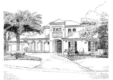 House in florida coloring page free printable coloring pages
