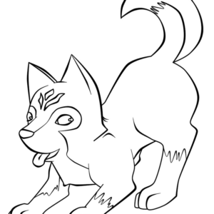 Husky coloring pages printable for free download