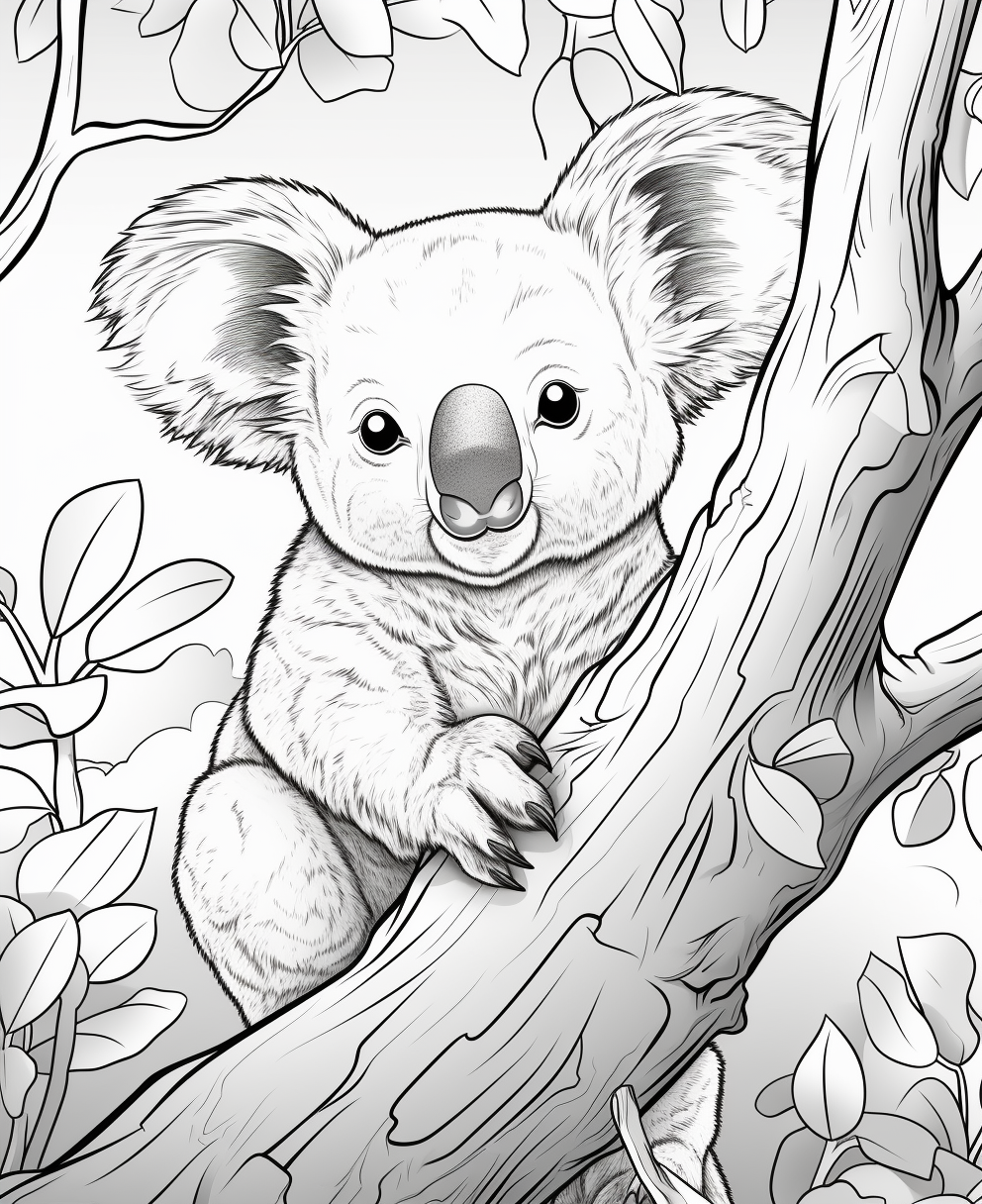Koala coloring books for children coloring pages ñðñððµñðñðññ
