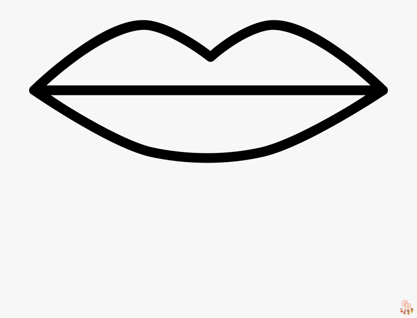 Lips coloring pages free printable pages and easy diy activities
