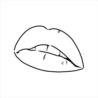 Page realistic lips coloring pages images