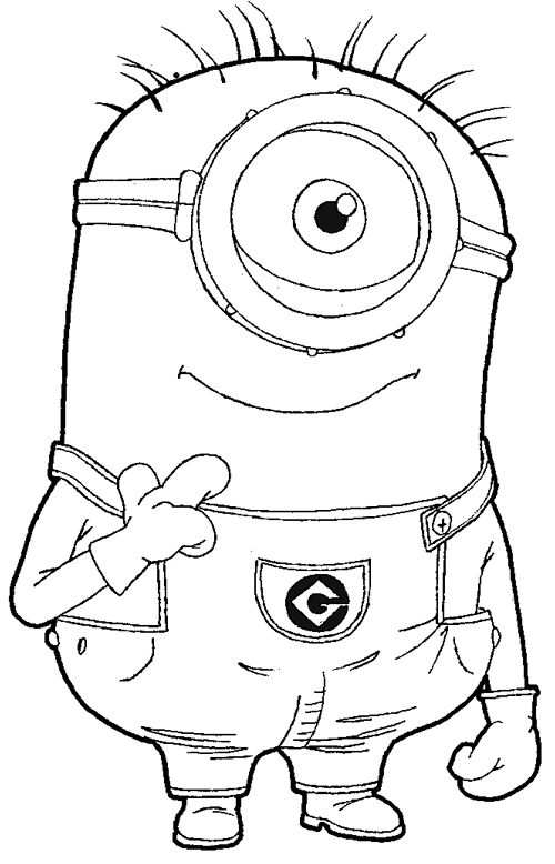 How to draw tim the minion from despicable me with easy step by step drawing tutorial