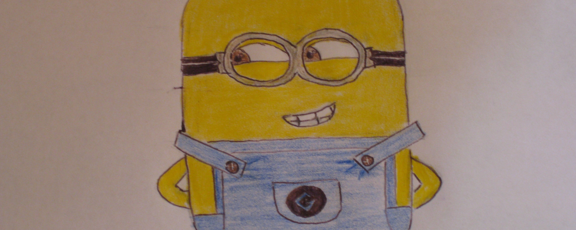 How to draw a minion â line and color studio