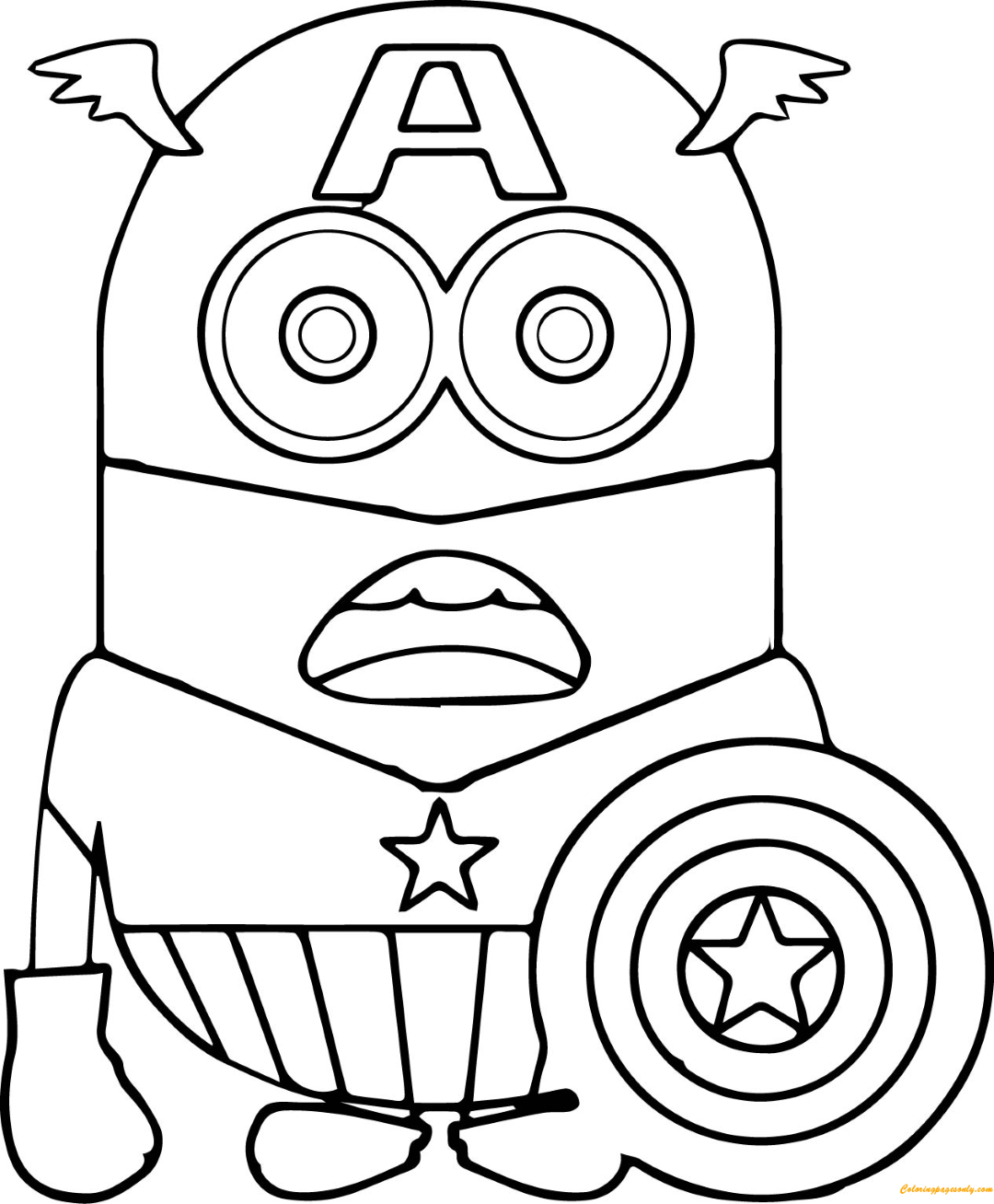 Minion coloring pages for kids minion coloring pages for kids minions coloring pages â