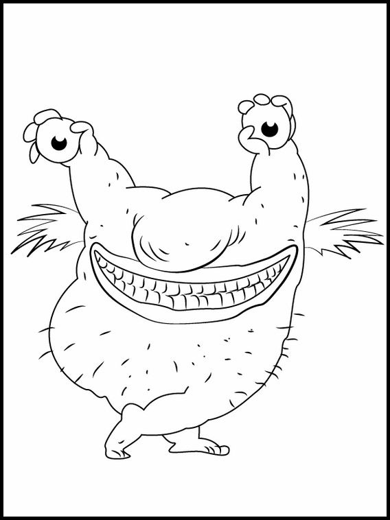Pin en aaahh monstruos dibujos para dibujar