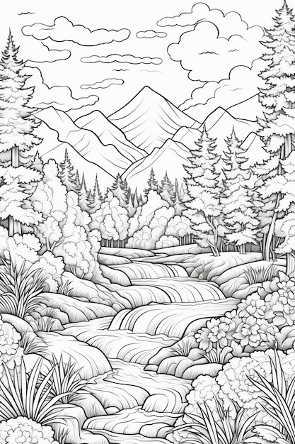 Page field coloring page images