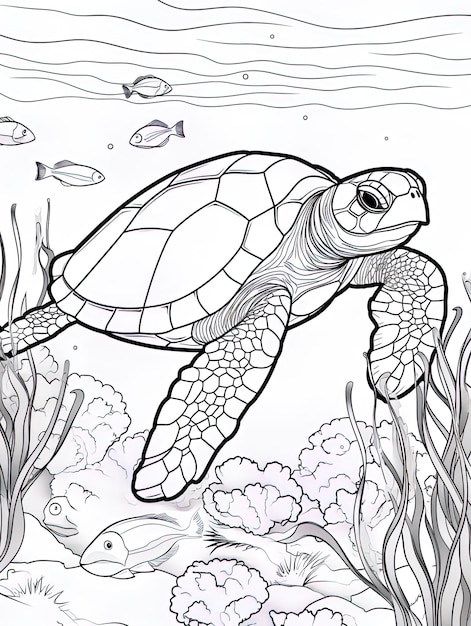 Page cute ocean coloring pages pictures
