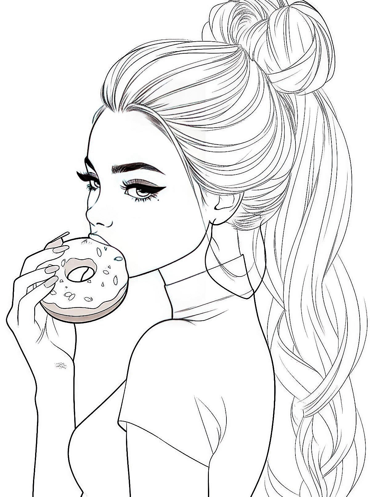Barbie coloring pages for kids and adults