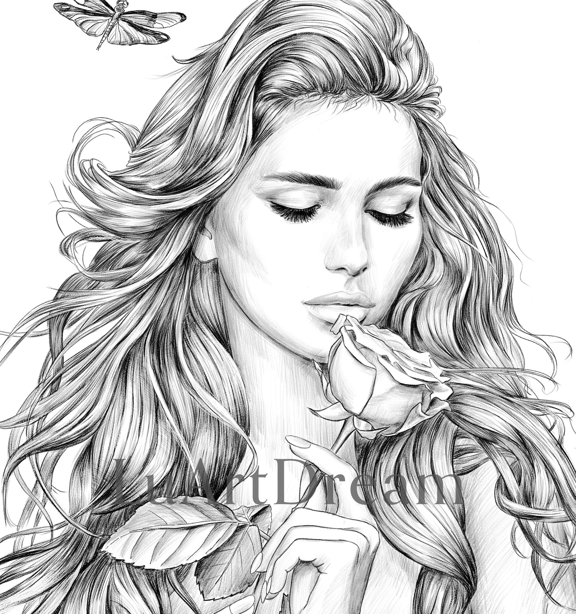 People coloring page