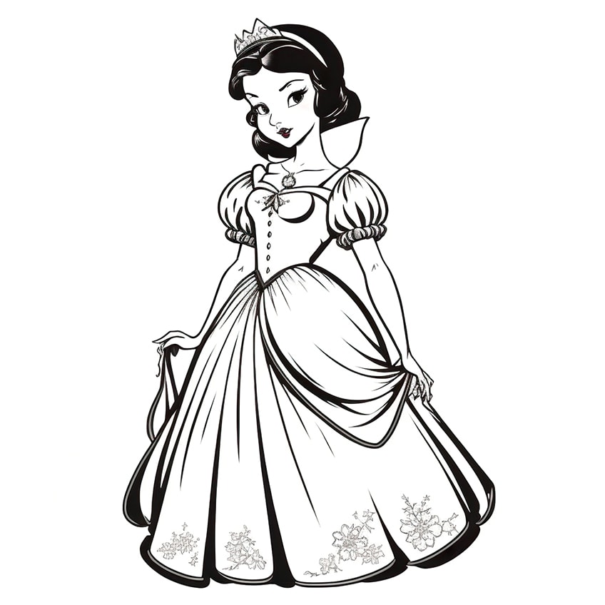 Princess coloring pages