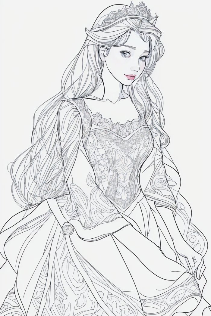 Coloring book ana