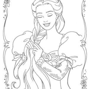 Tangled coloring pages printable for free download