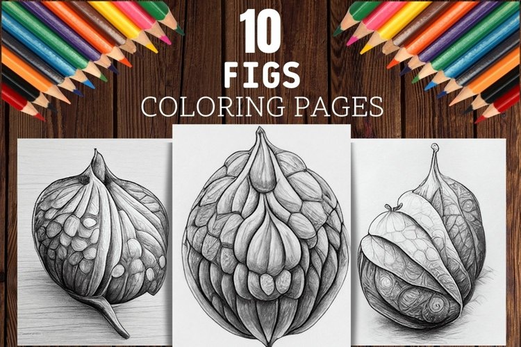 Figs coloring pages