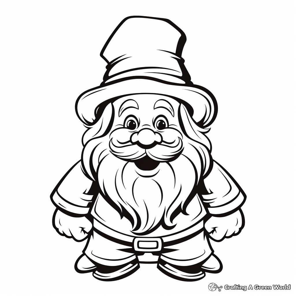 Leprechaun coloring pages