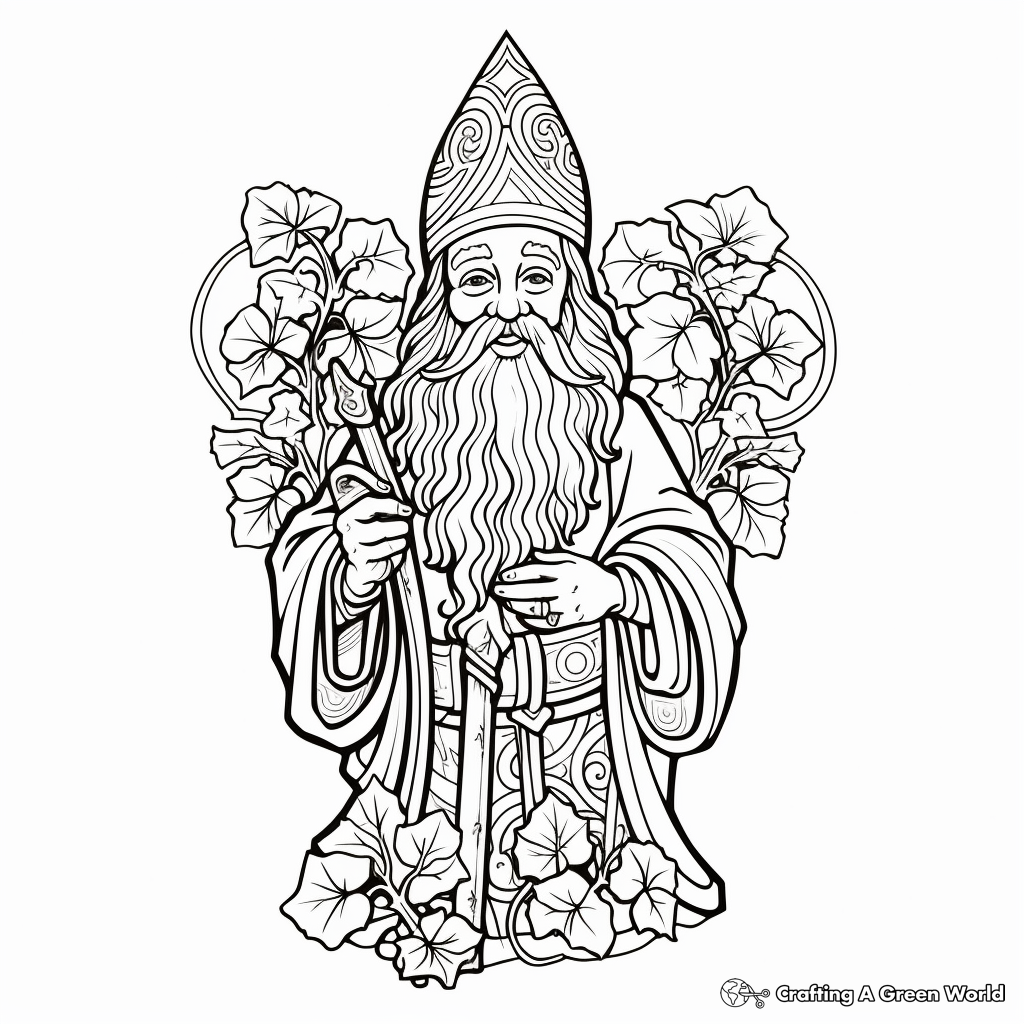 St patricks coloring pages for adults