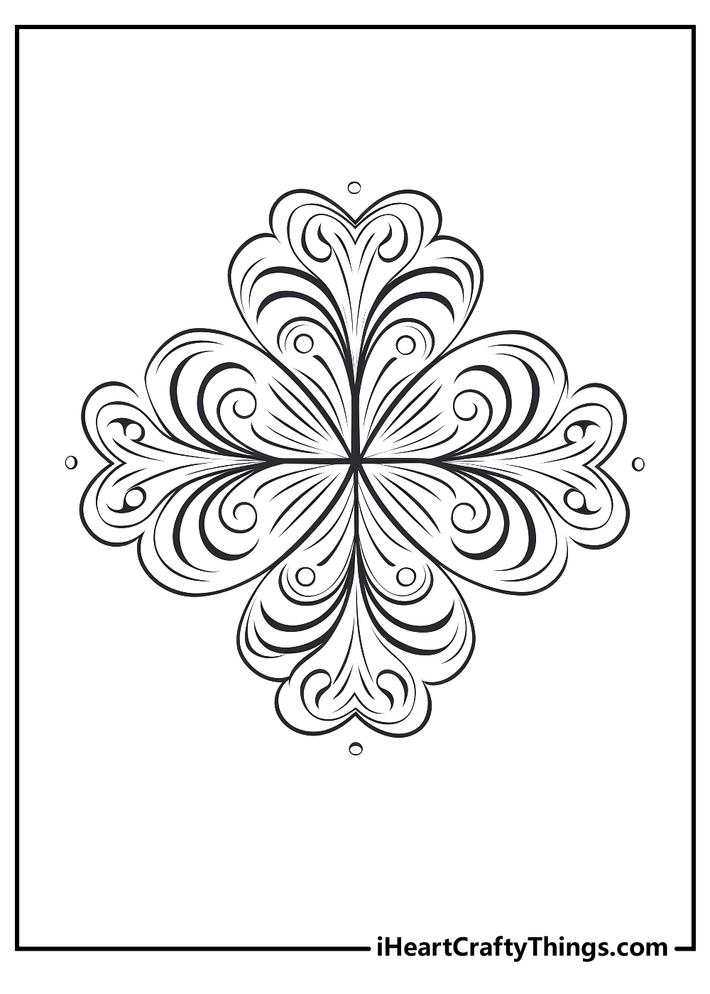 Shamrock coloring pages updated