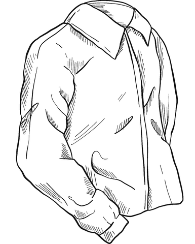 Shirt coloring page free printable coloring pages