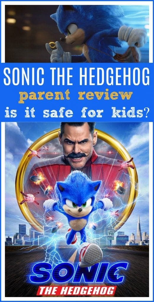 Sonic the hedgehog movie review safe for kids parents guide
