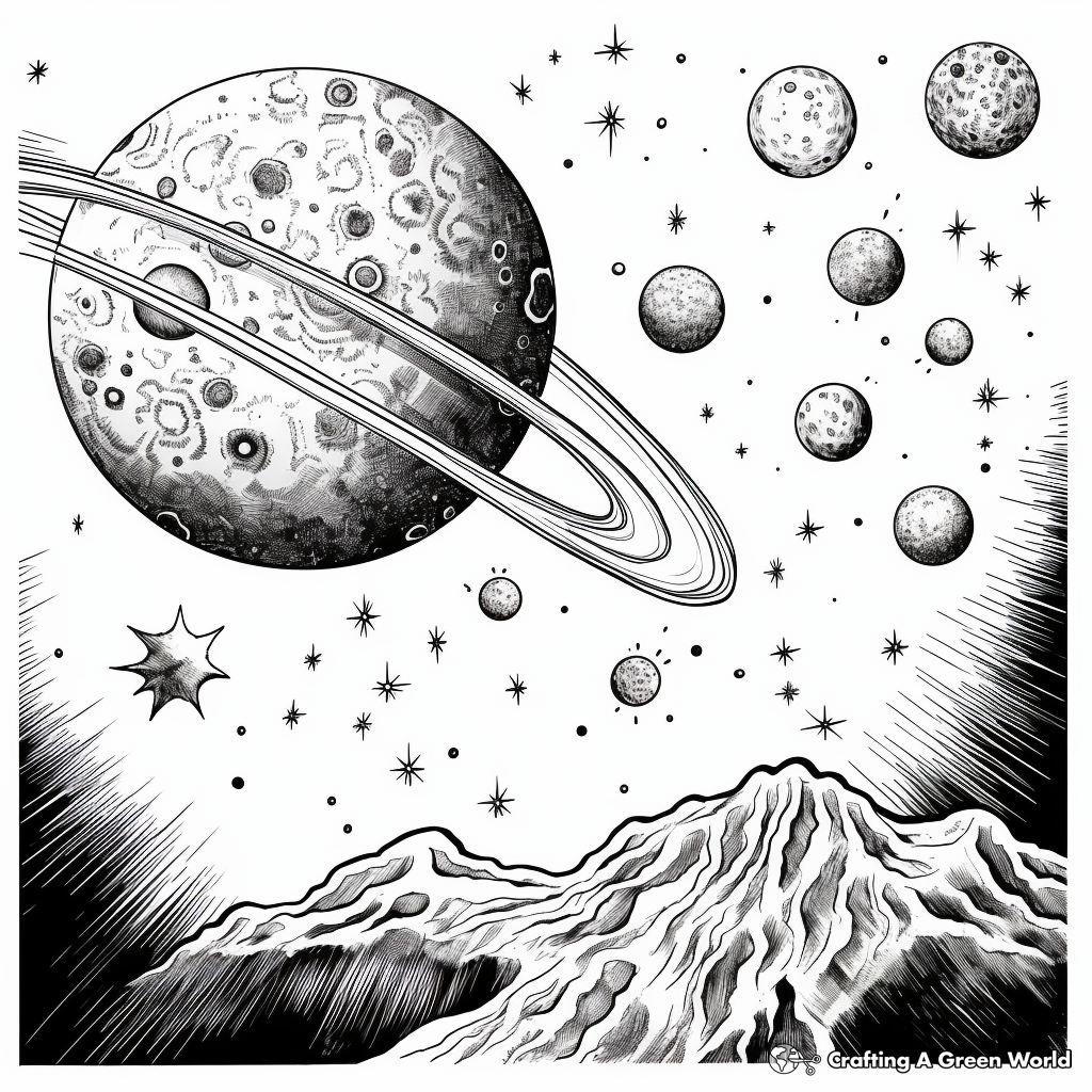 Solar system nasa coloring pages