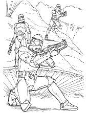 Printable star wars coloring pages