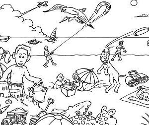Sunset coloring pages printable for free download