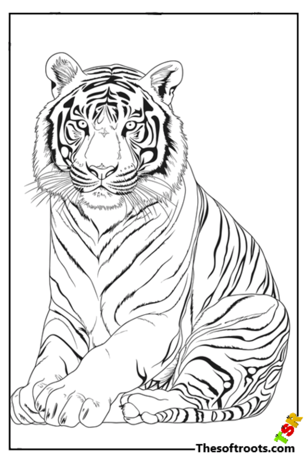 Discover the world of tiger coloring pages rkidscoloringpages