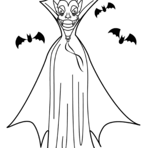 Vampire coloring pages printable for free download