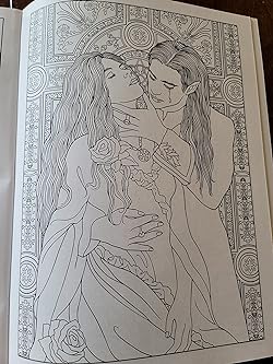 Vampires coloring book dover horror coloring books marty noble books