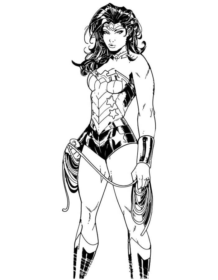 Wonder woman coloring pages free personalizable coloring pages