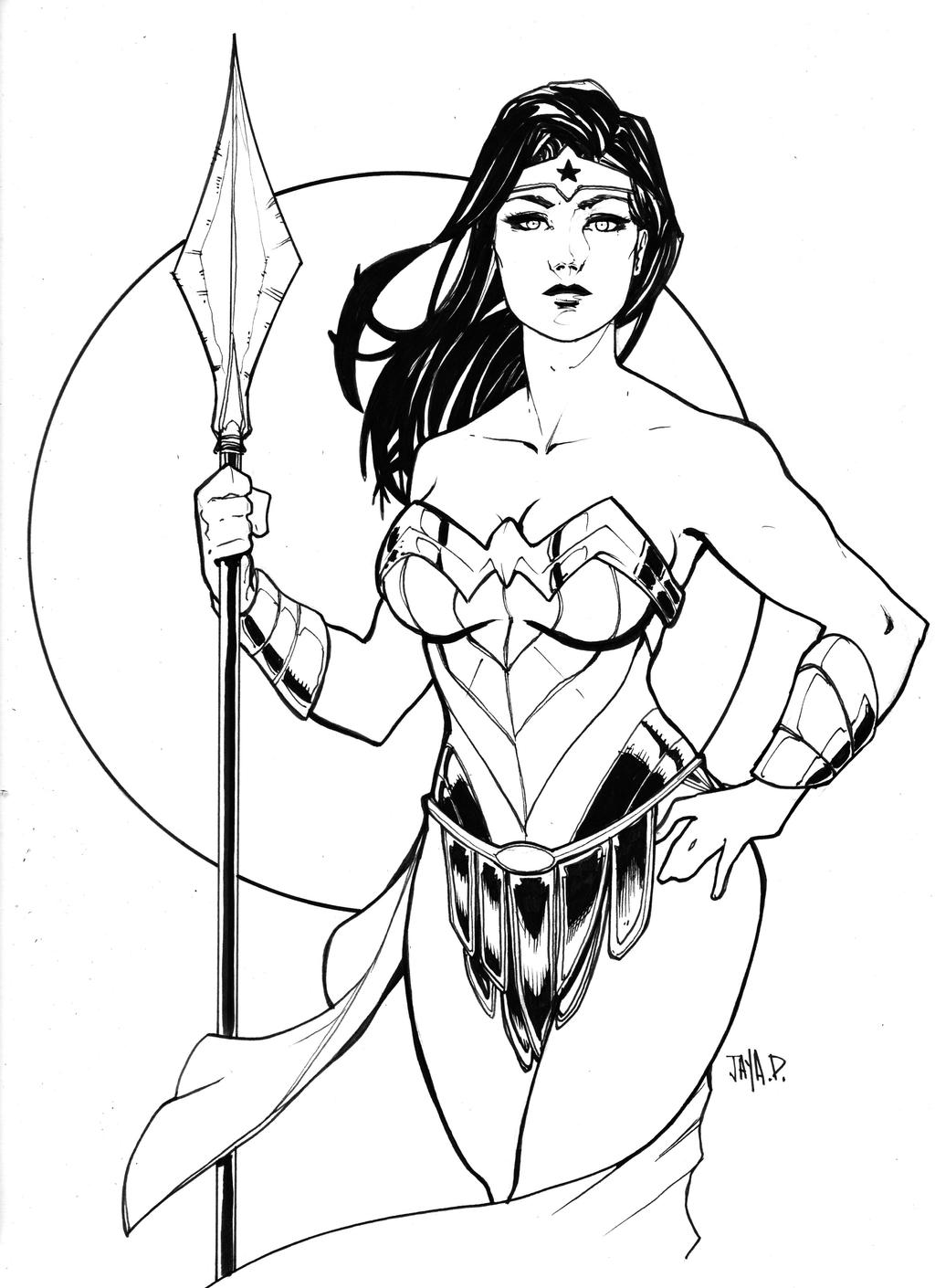 Wonder woman by harpokrates on