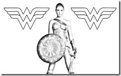 Coloring pages wonder woman gal gadot coloring pages