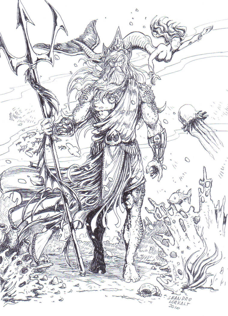 Poseidon by lorkalt on