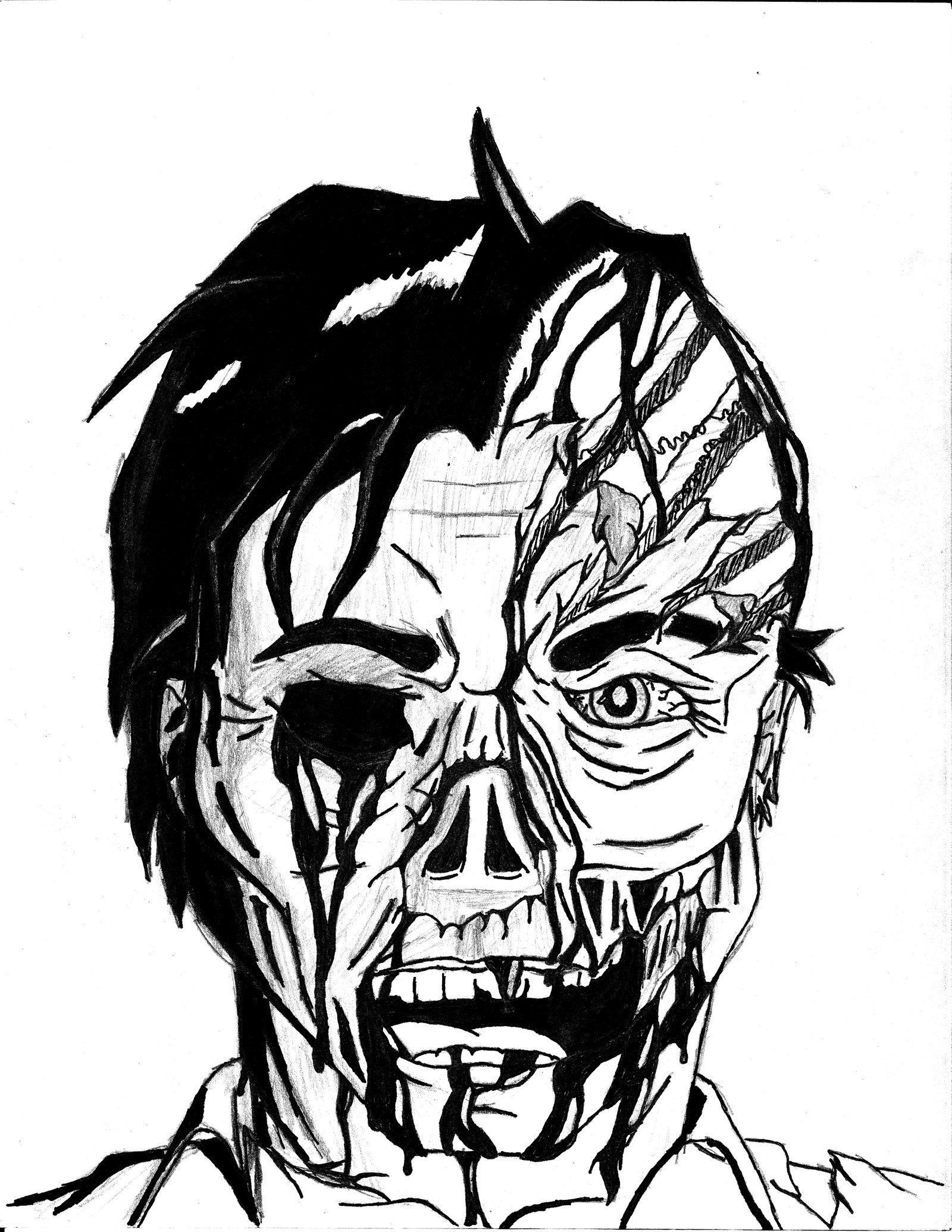Download or print this amazing coloring page zombie drawing by jamesdamionblack on deviantartâ zombie drawings monster coloring pages halloween coloring pages