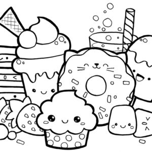 Cute coloring pages printable for free download