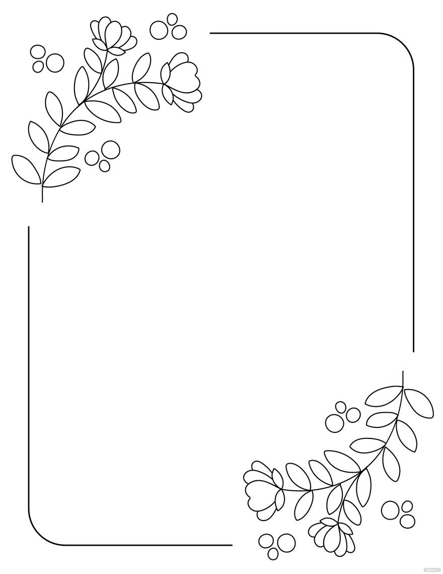 Free wedding monogram coloring page