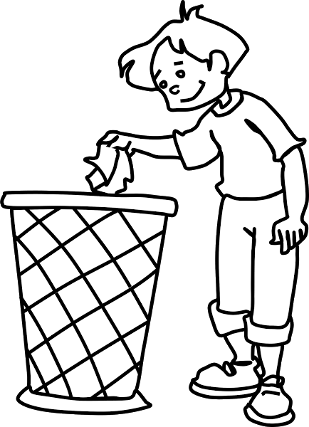 Use the dustbin clipart clip art clipart black and white dustbin