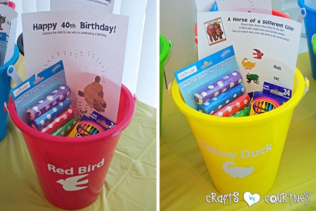 Brown bear brown bear birthday party
