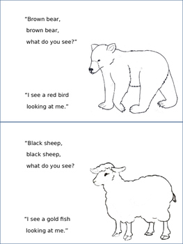 Brown bear brown bear coloring book by kay henley tpt