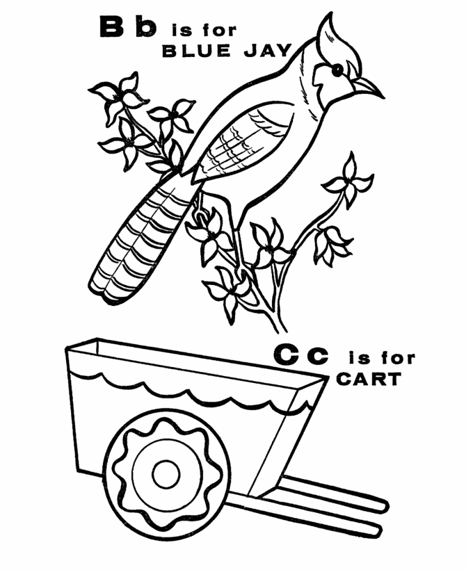 Abc alphabet coloring sheets