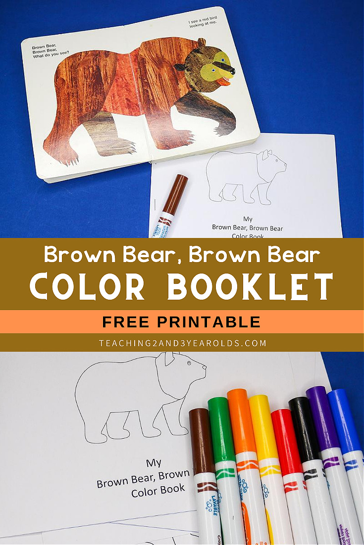 Brown bear brown bear what do you see printable book