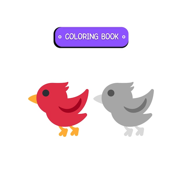 Premium vector hand drawn kawaii coloring book illustration