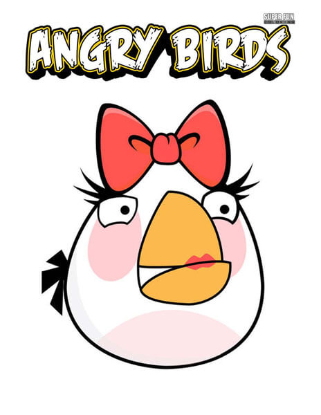 Angry birds coloring pages