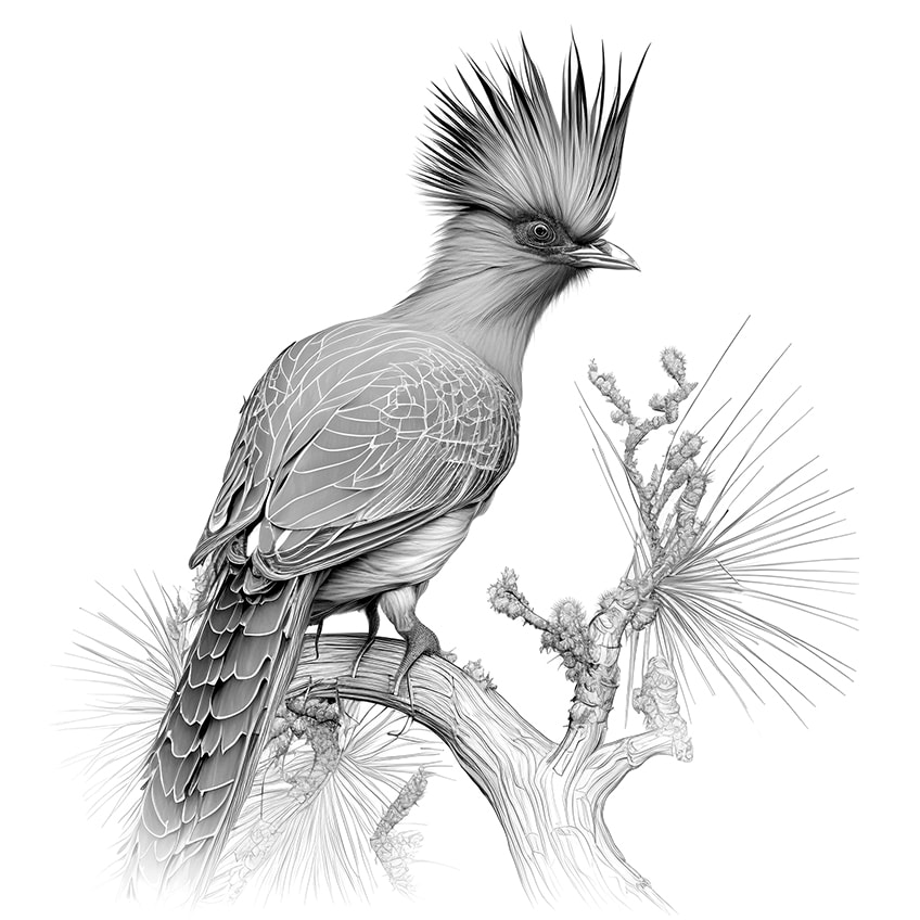 Bird coloring pages