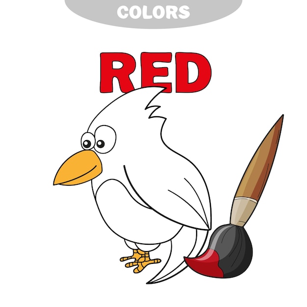 Premium vector learn colors