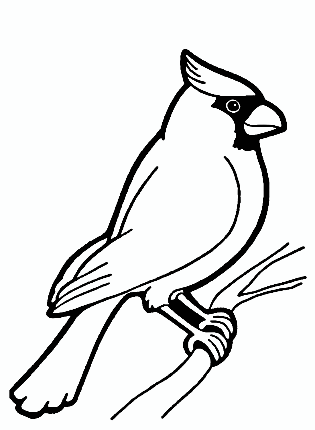 Cardinal coloring pages printable for free download