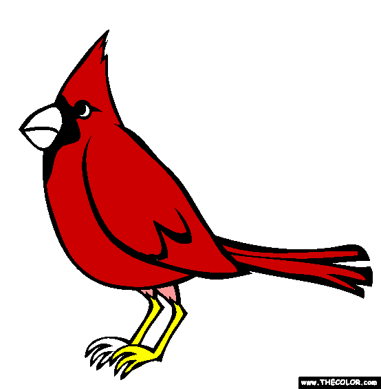 Cdinal coloring page free cdinal online coloring bird coloring pages online coloring coloring pages